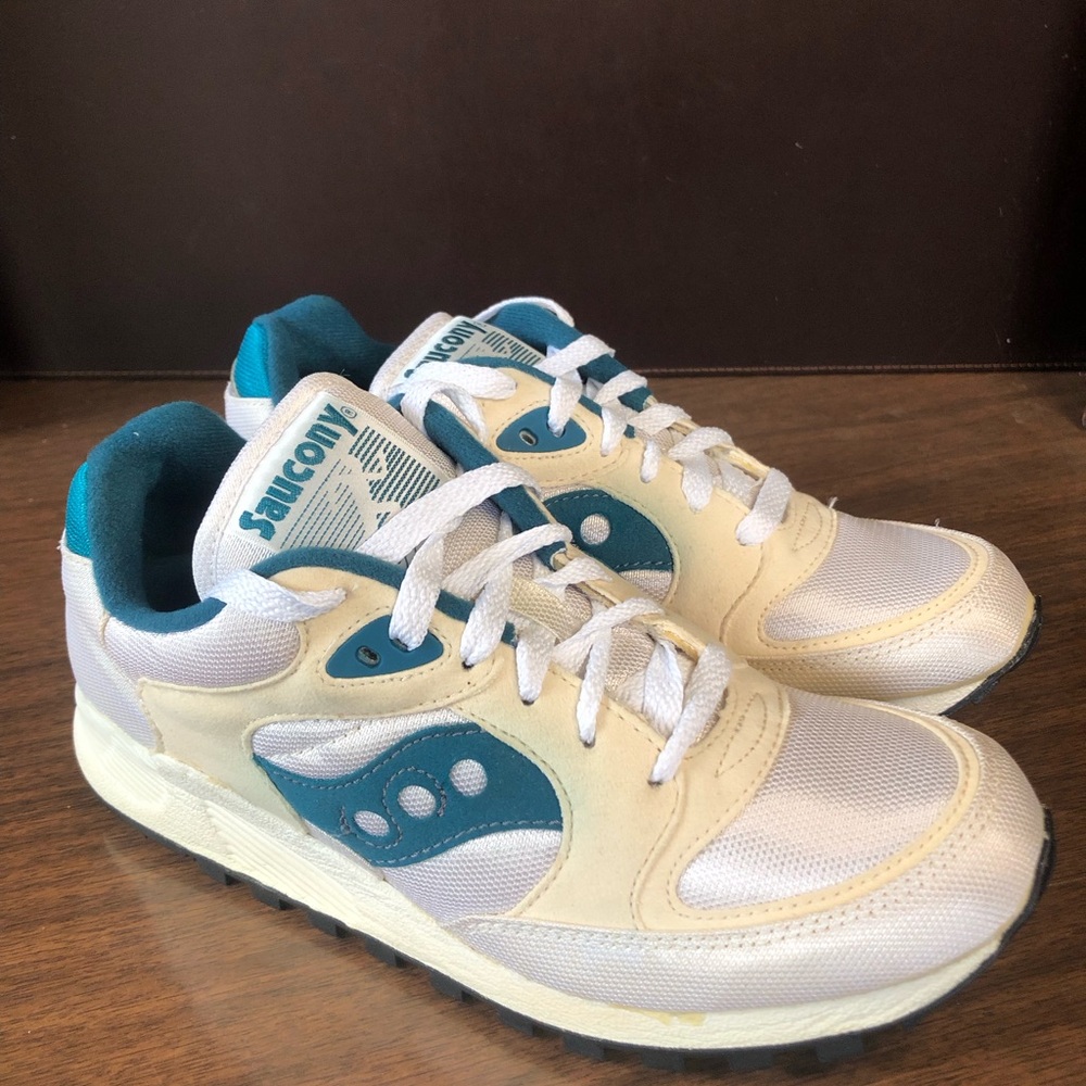 Vintage 1992 Saucony Jazz 4000 Women's Running Shoes Made in USA NEVER WORN!